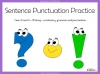 Sentence Punctuation Practice - Years 3 and 4 Teaching Resources (slide 1/15)